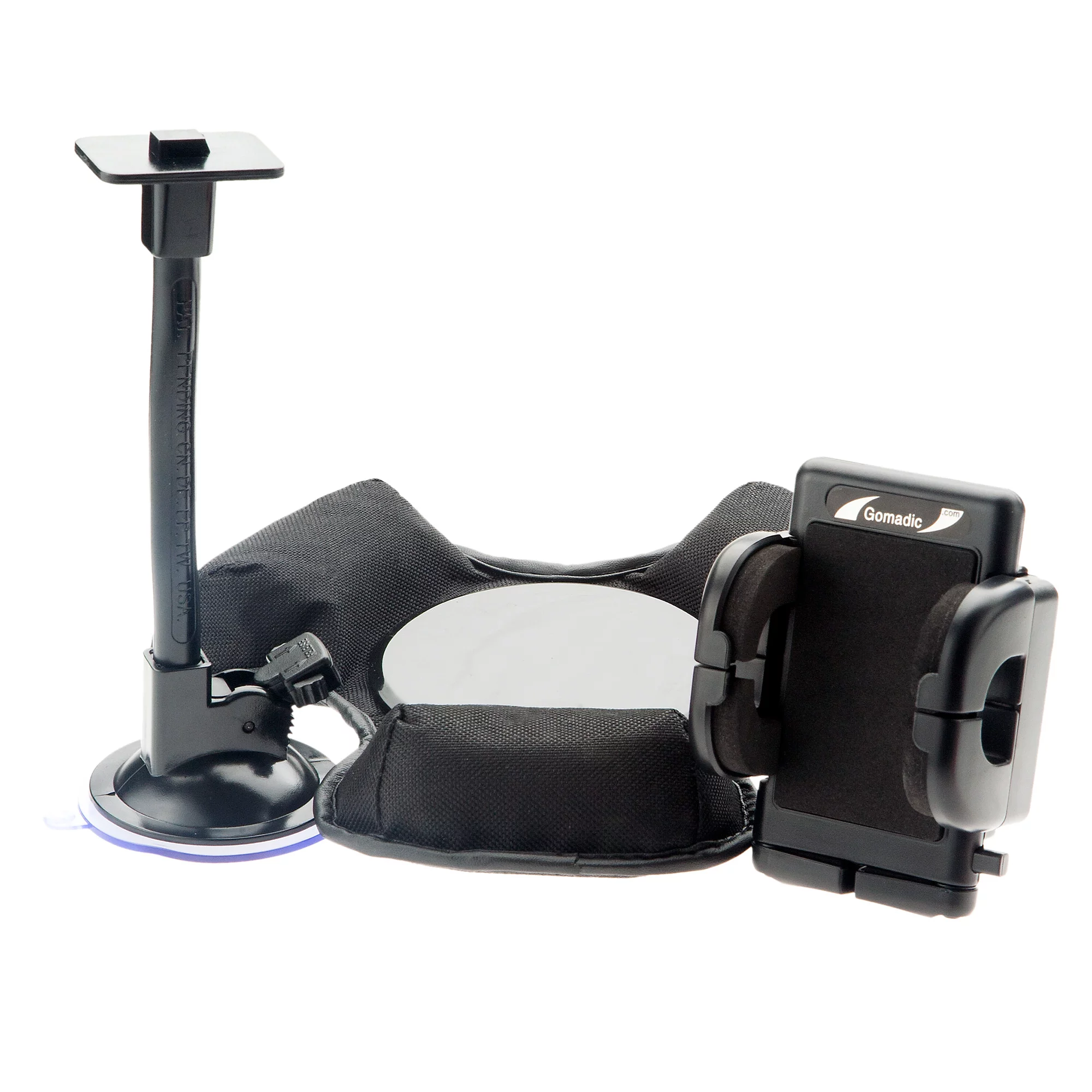 Car / Truck Vehicle Holder Mounting System for Blackberry Curve 9310 Includes Unique Flexible Windshield Suction and Universal Dashboard Mount Options