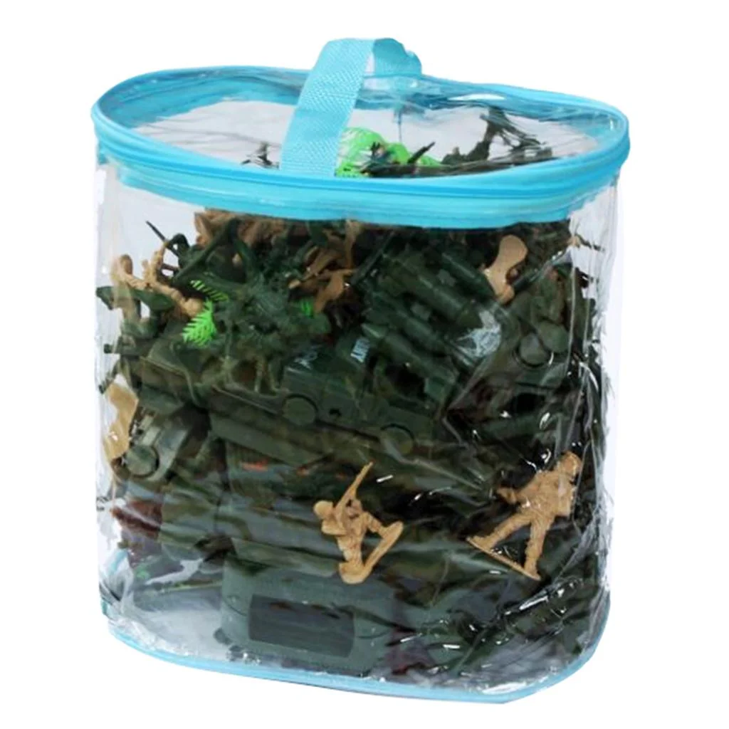 158pcs 5cm Men Soldiers Tank Miliatry Set Toy Figures Model Playset