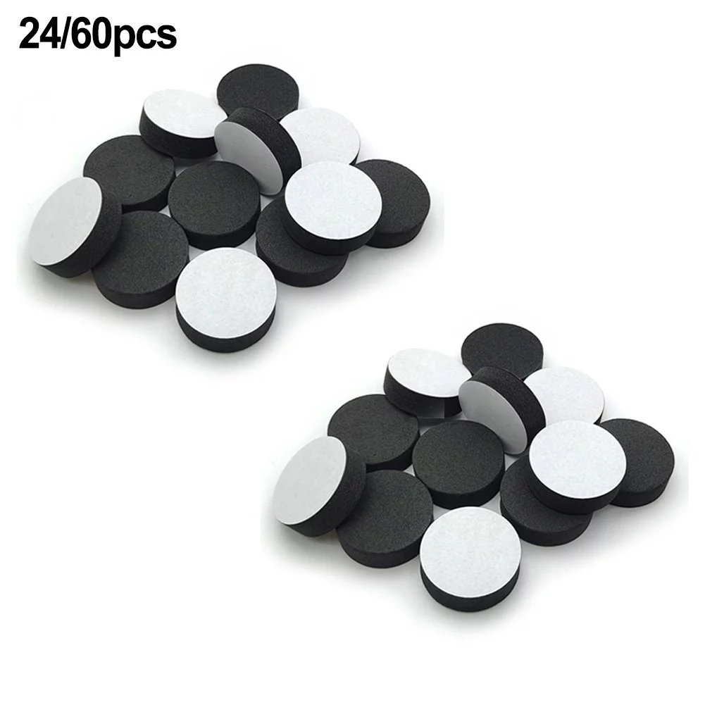 24 Pcs Flower Pot Feet Invisible Non-slip Flower Pot Rubber Riser Plant Desk Pad