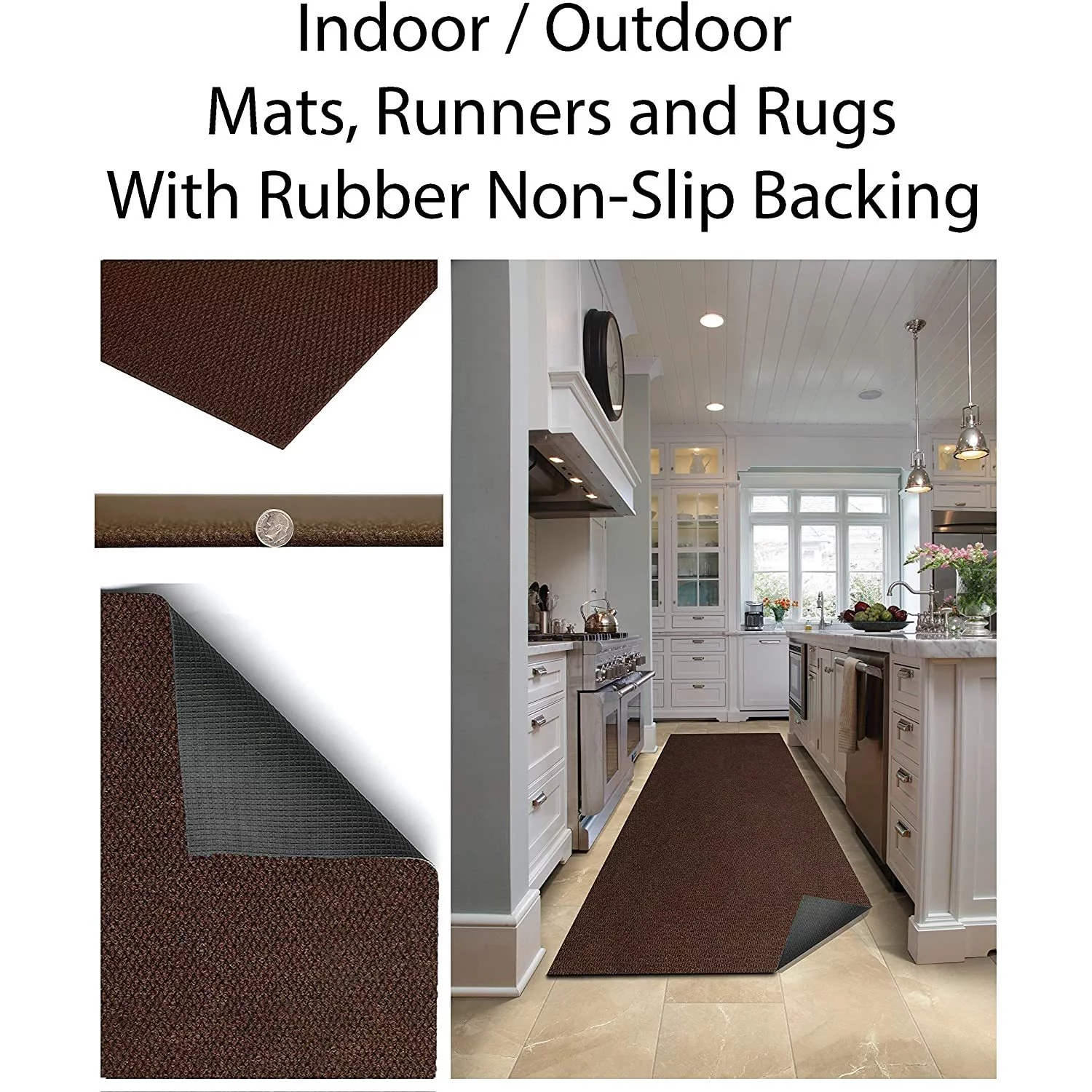 LPFEP LPFEP Patio Chairs, Outdoor Foldable Sling Chairs with Armrests for Lawn Garden Backyard Poolside Porch, Folding Outdoor Chairs (Set of 2, Gray)