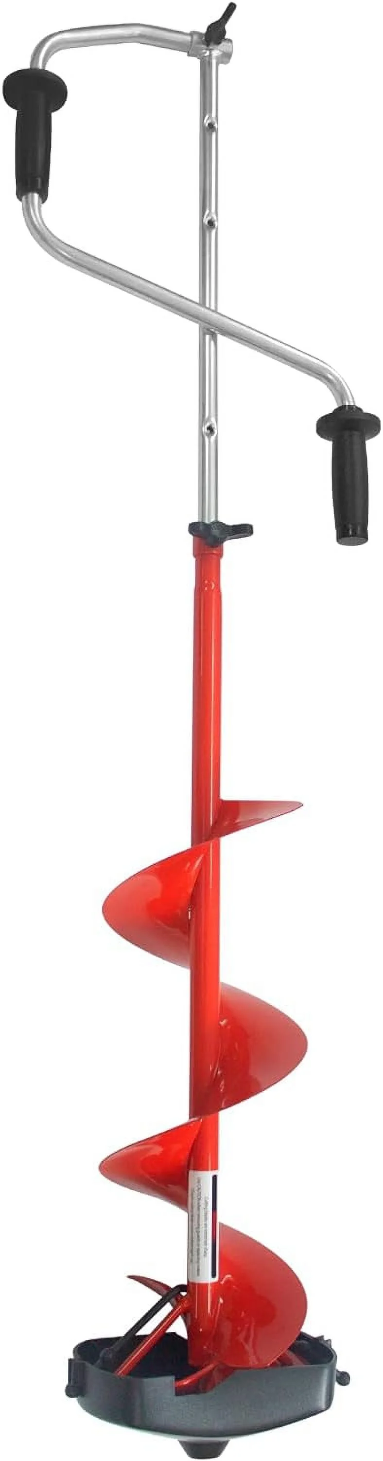 Folding Hand Auger With Dual-Curved Blades