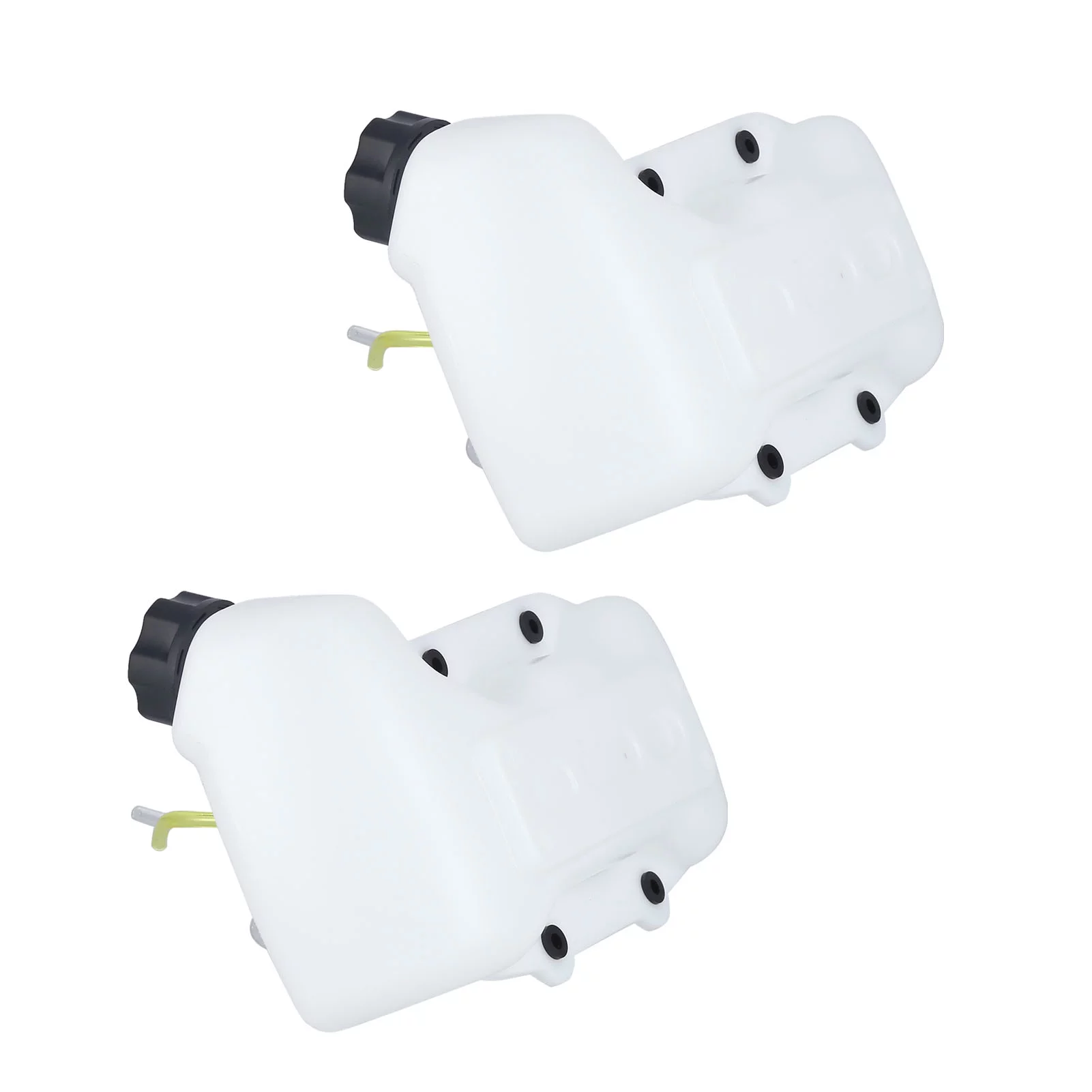 TICFOX 2PCS Fuel Tank Plastic Stable Garden Trimmer Cutter Oil Tank for CG430 CG520 Strimmers Garden Fuel Tank