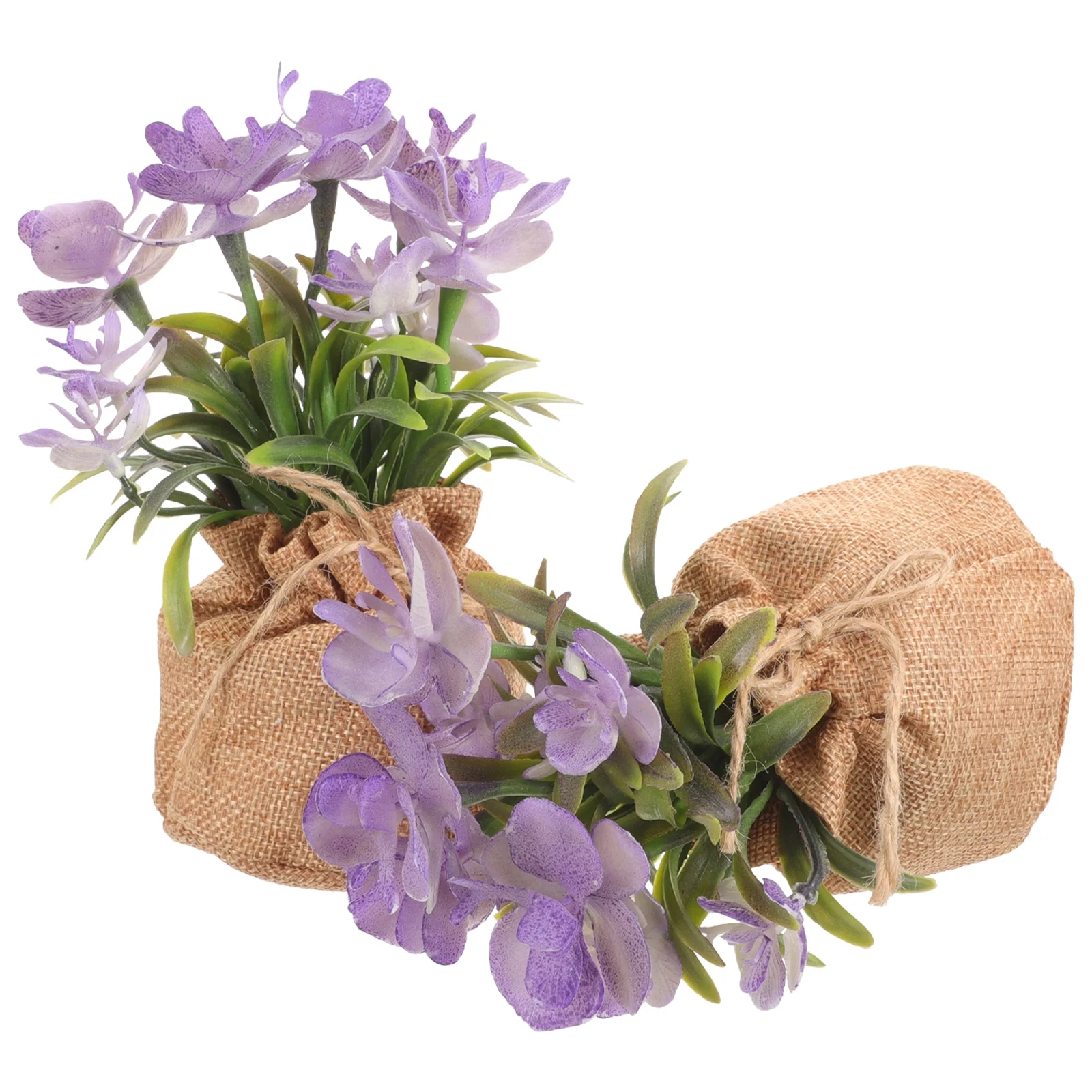 Zonh Artificial Orchid Potted Flowers for Wedding/Birthday/New Year Decor