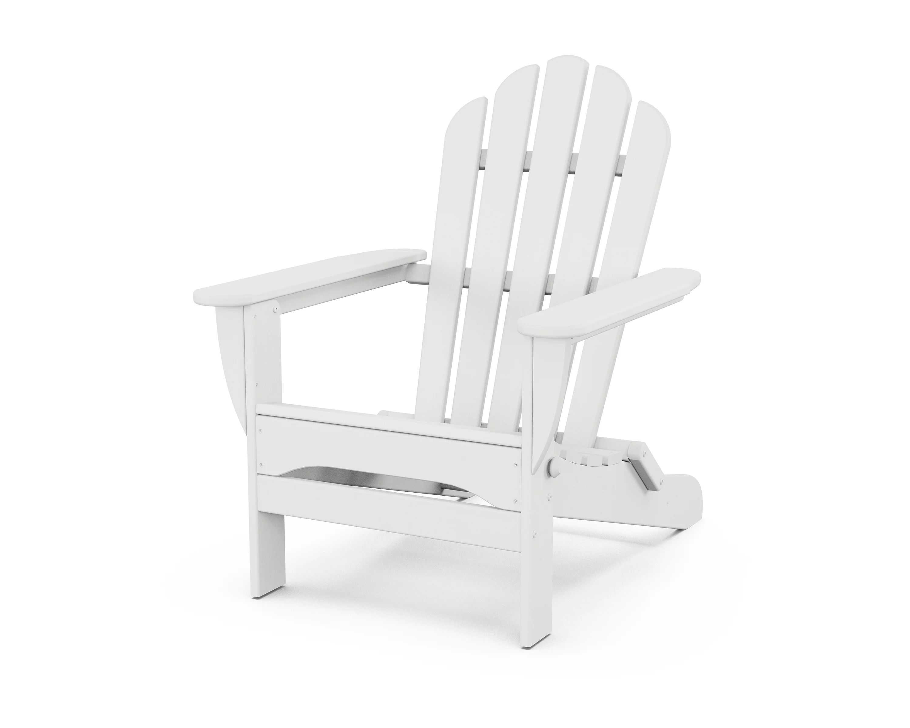 Trex® Outdoor Furniture™ Monterey Bay Folding Adirondack Chair in Classic White