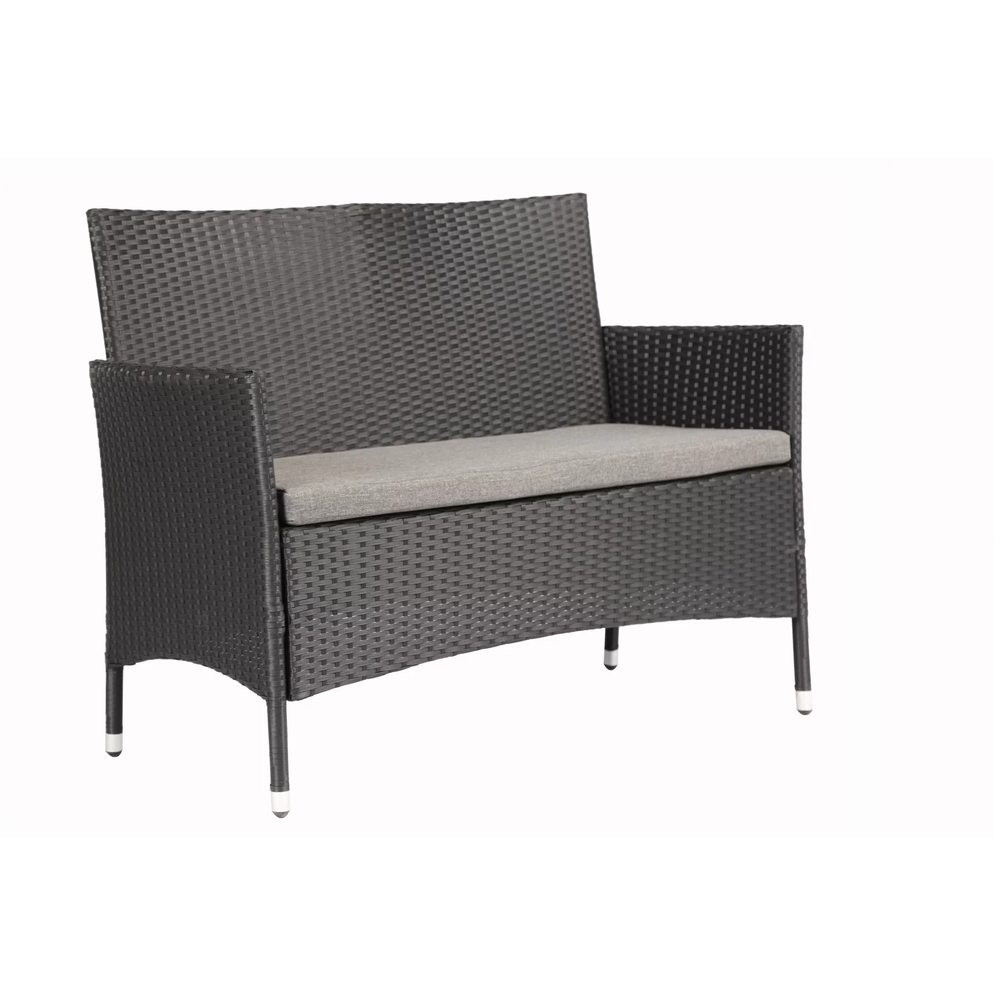 Baner Garden Wicker 4 Piece Patio Conversation Set