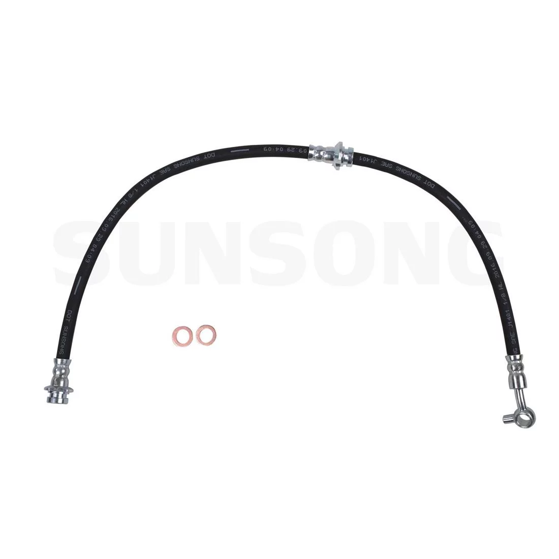 For Nissan Rogue 2015-2017 2pcs Brake Hydraulic Hose Front Left&Right