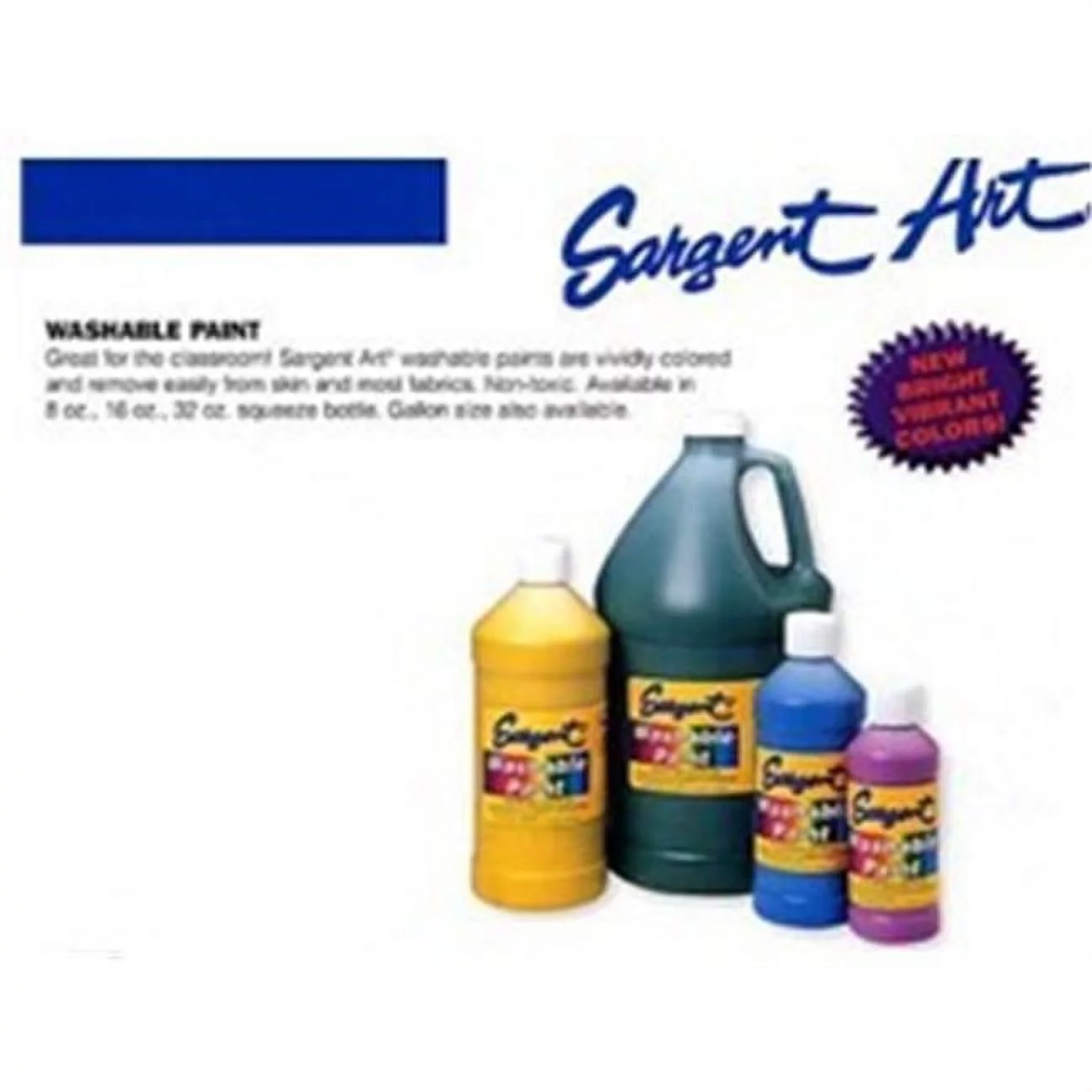 Sargent Art  Art-Time Washable Tempera - Peach- 1 Gallon