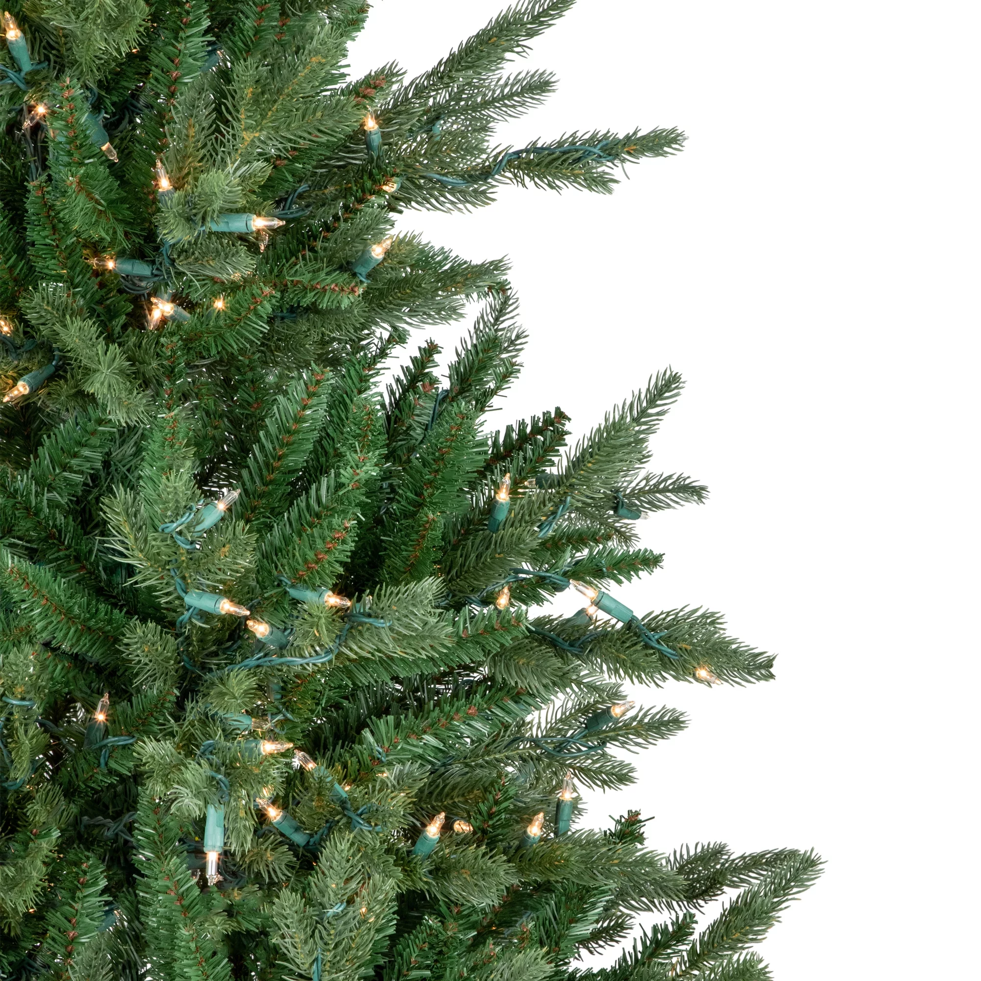 6' Pre-Lit Grande Spruce Artificial Christmas Tree Clear Lights