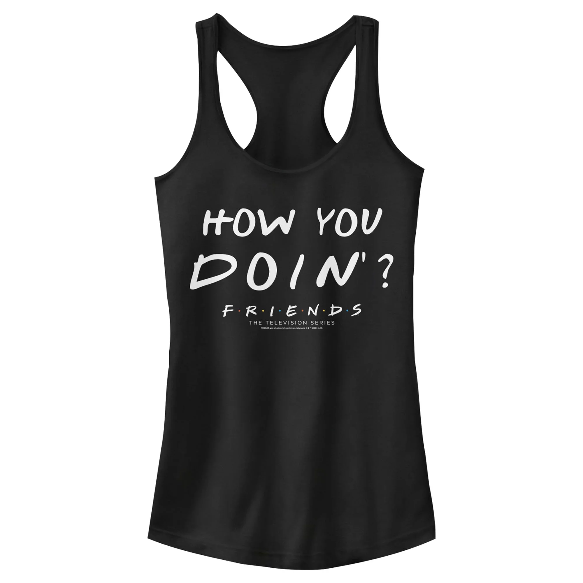 Junior's Friends Joey How You Doin'  Racerback Tank Top