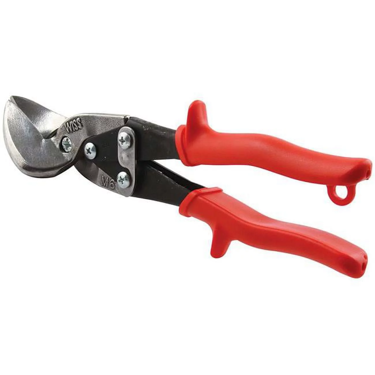 Straight & Left Hand Cut Offset Tin Snips, Red