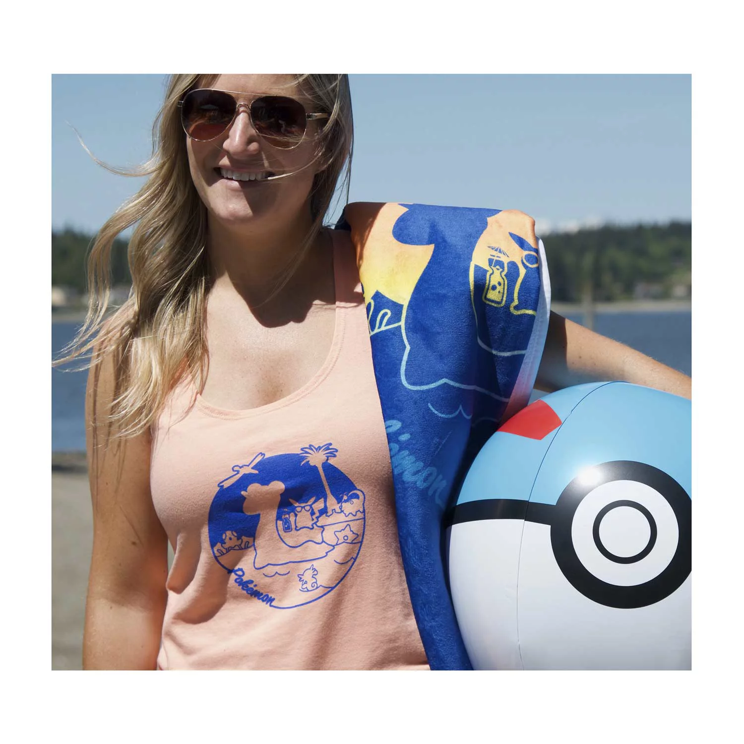 Pokémon Sunset Beach Balls (4-Pack)