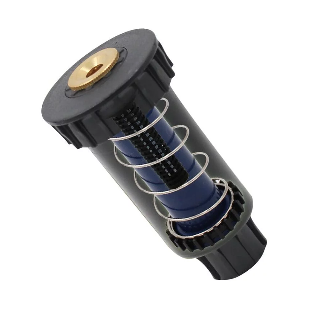 Gongxipen 360 Degree Adjustable Plastic Pop-Up Sprinklers with Brass Nozzle Irrigation Garden Watering Cooling Nozzle for Lawn Yard Garden Planter Beds