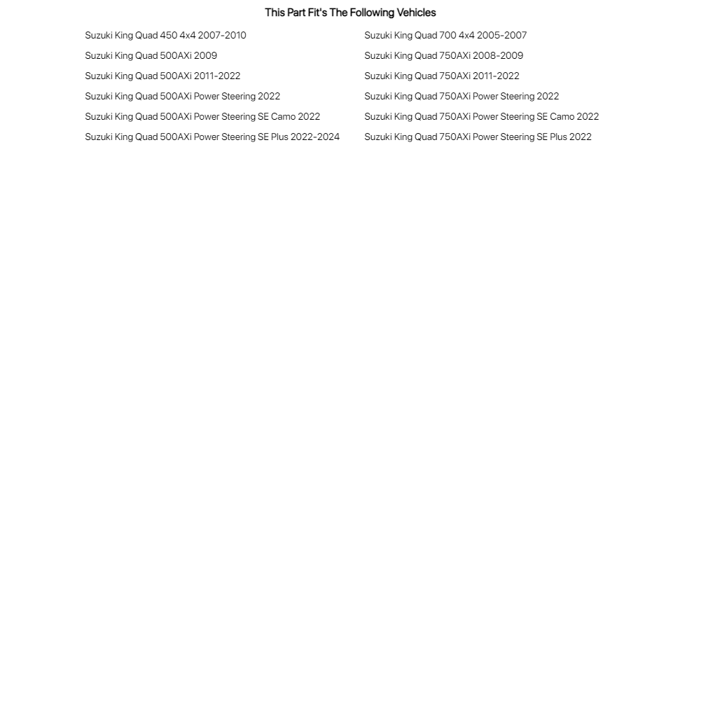 Tusk Subzero Snow Plow Kit, Winch Equipped ATV, 60