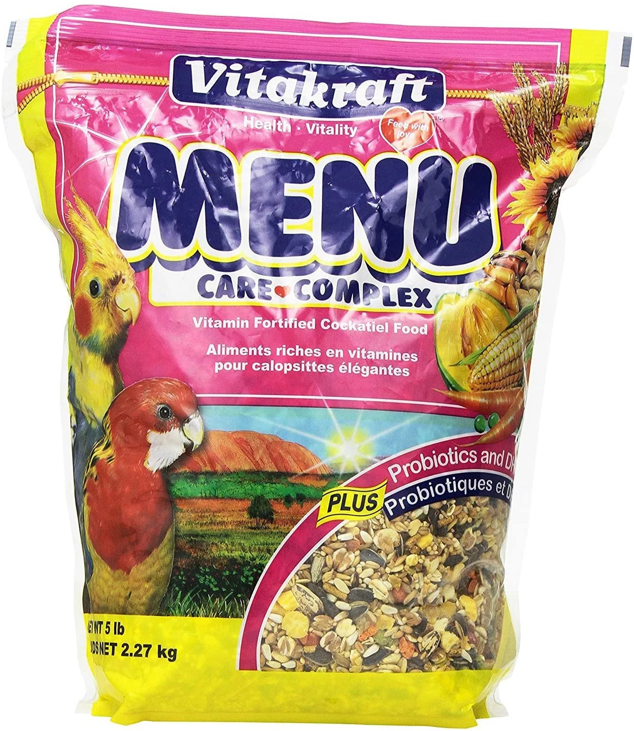 Sunseed® Vita Sunscription® Cockatiel & LoveBirds Diet 5 Lbs