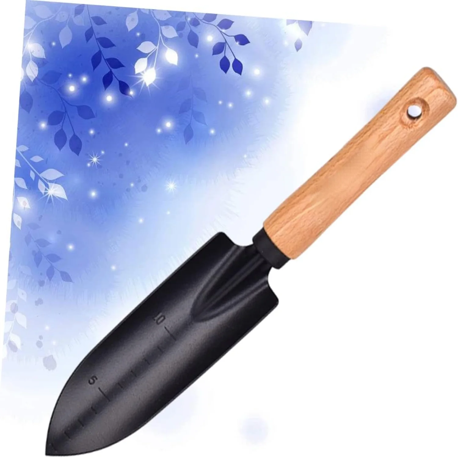 2pcs Planters Trowel Garden Soil Small Gardening Shovel Pot Plant Tools Wooden Handle Shovel Gardeners