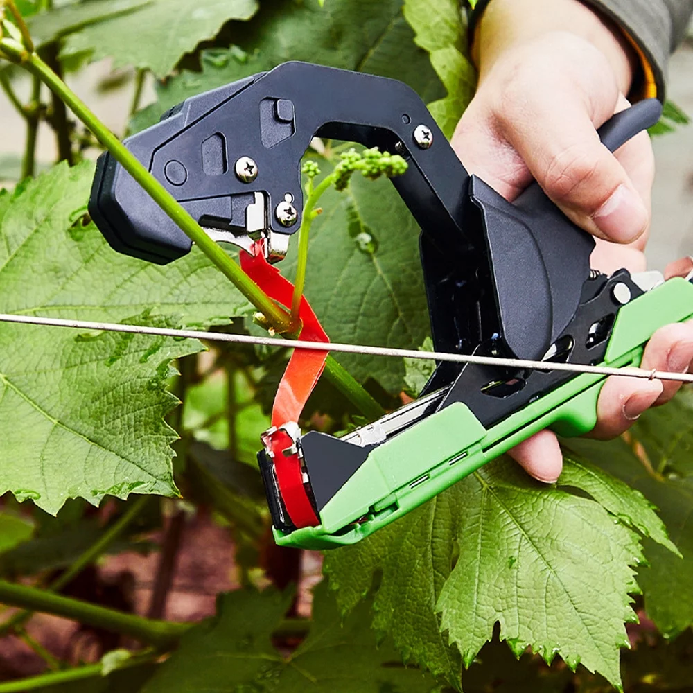 Shinysix Portable Tying Machine for Garden Plant Branches, Handheld Tool for Home Plants Tape