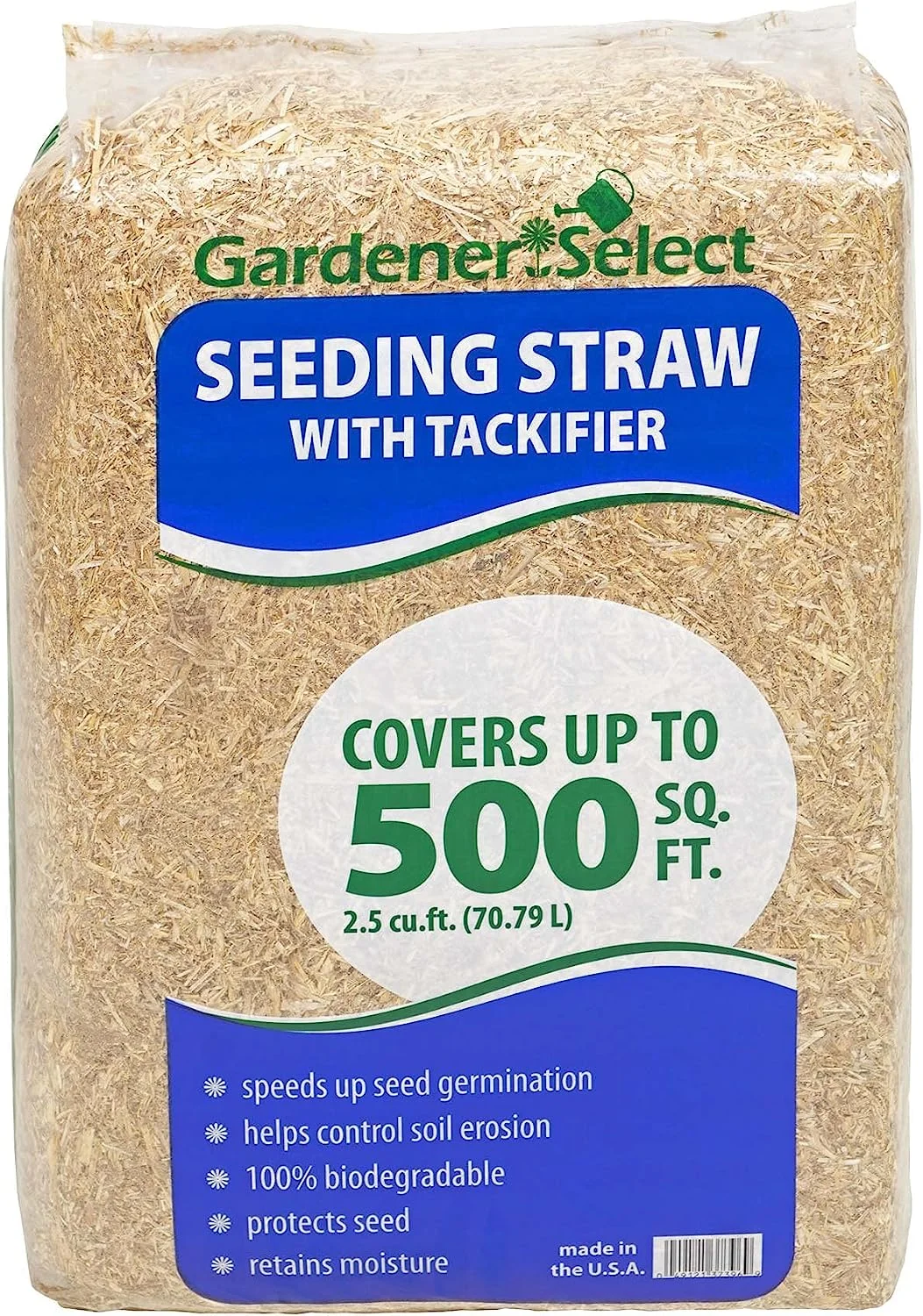 Gardener Select Seeding Straw with Tackifier,BGDSTRBFG