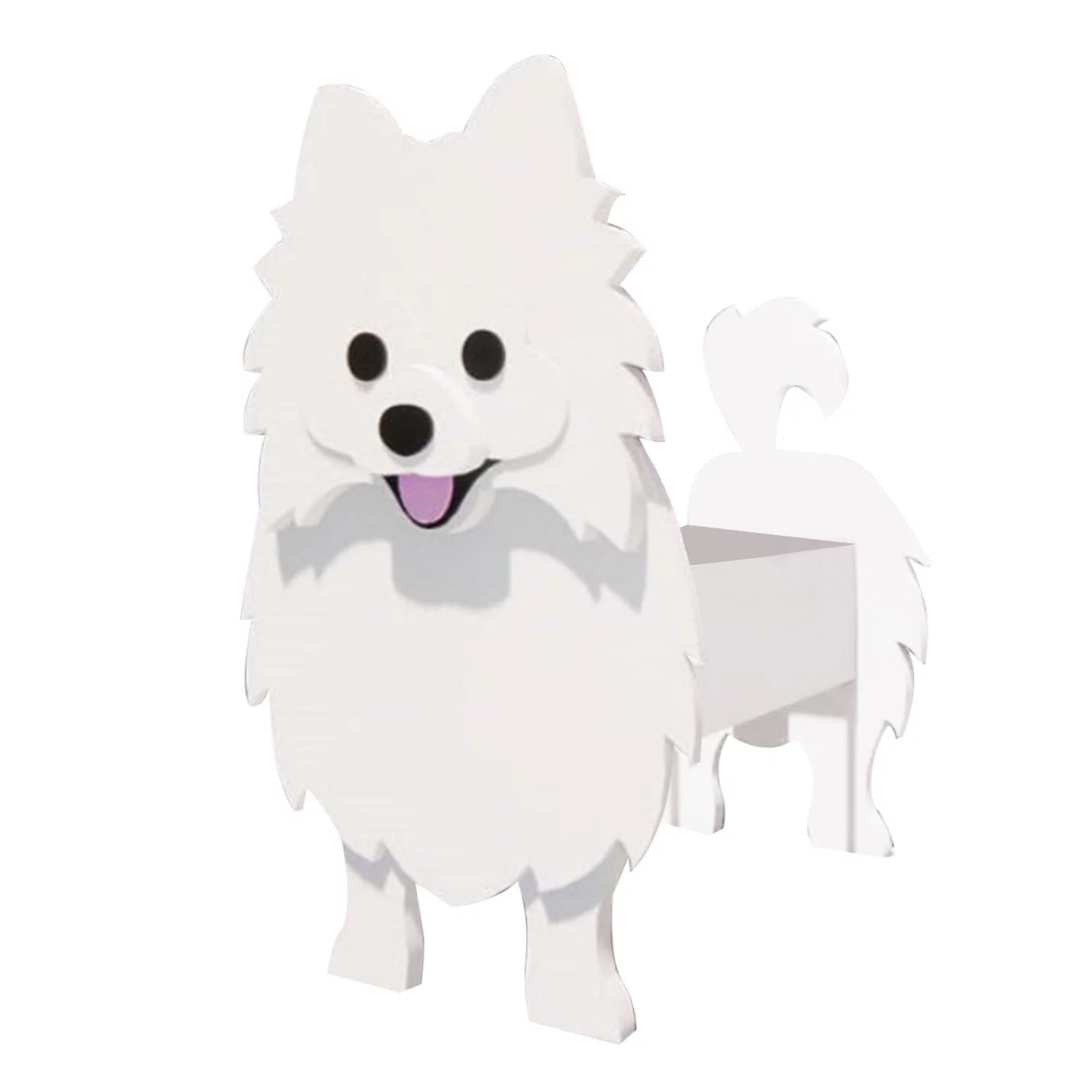 SIfdSeng 1Pc Flower Pot Dog Poodle Chihuahua Cute Animal Planters Flower Pot Dog Planter Storage Containers Dog Planters Garden Pet Dog Storage Pots Decorative Ornaments Animal Shaped 650