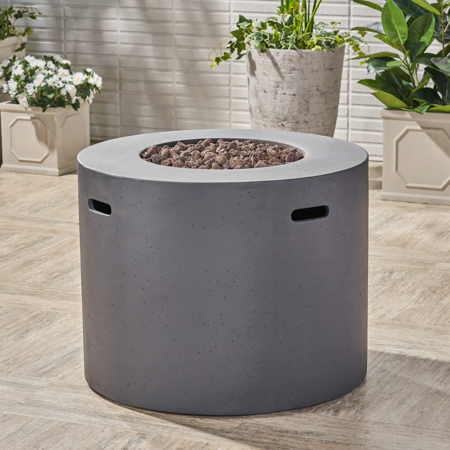 31” ROUND MGO FIRE PIT- 40 000 BTU