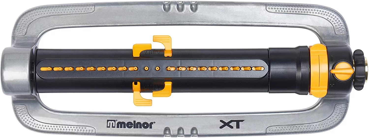Melnor XT4200M Metal Turbo Oscillating Sprinkler w/ Flow Control - 4,500 sqft