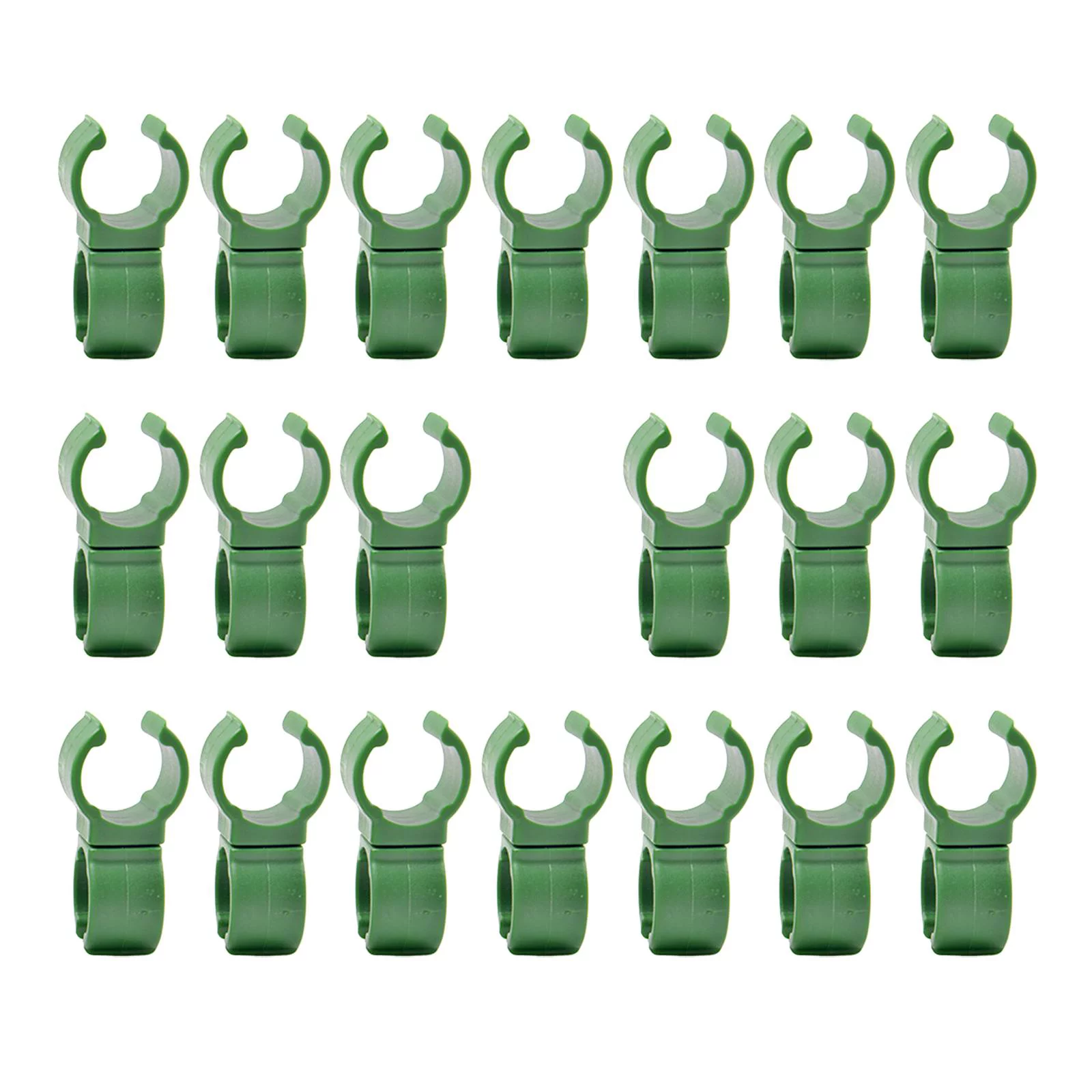 20Pcs Plant Trellis Connector Clips Joint Buckle Clip Adjustable Greenhouse Accessories Plant Connector Stake Clips for Garden Cage Tomato 20mm