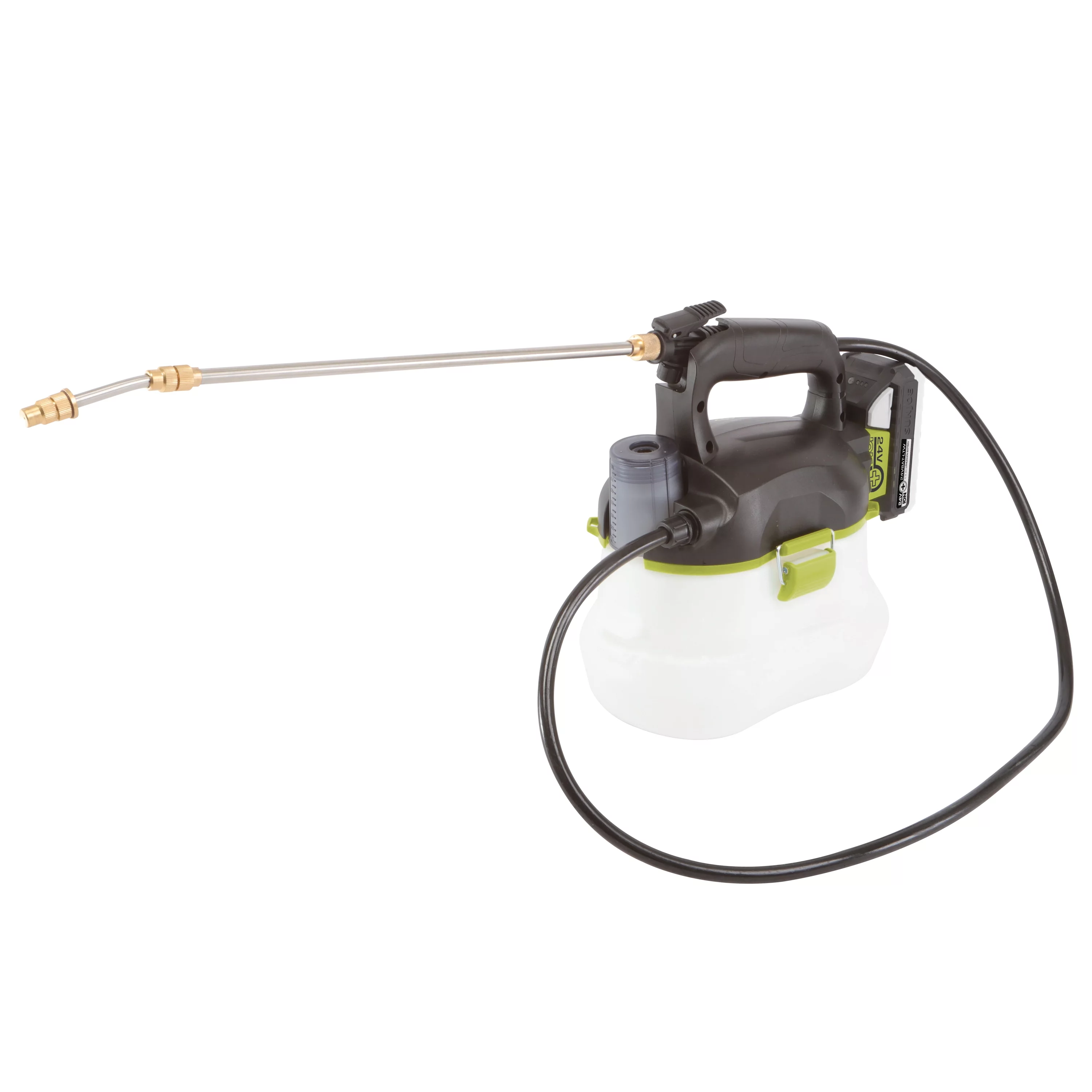 Sun Joe 24V Cordless Multi-Purpose Chemical Sprayer, 1-Gallon, 1.3-Ah Battery & Charger