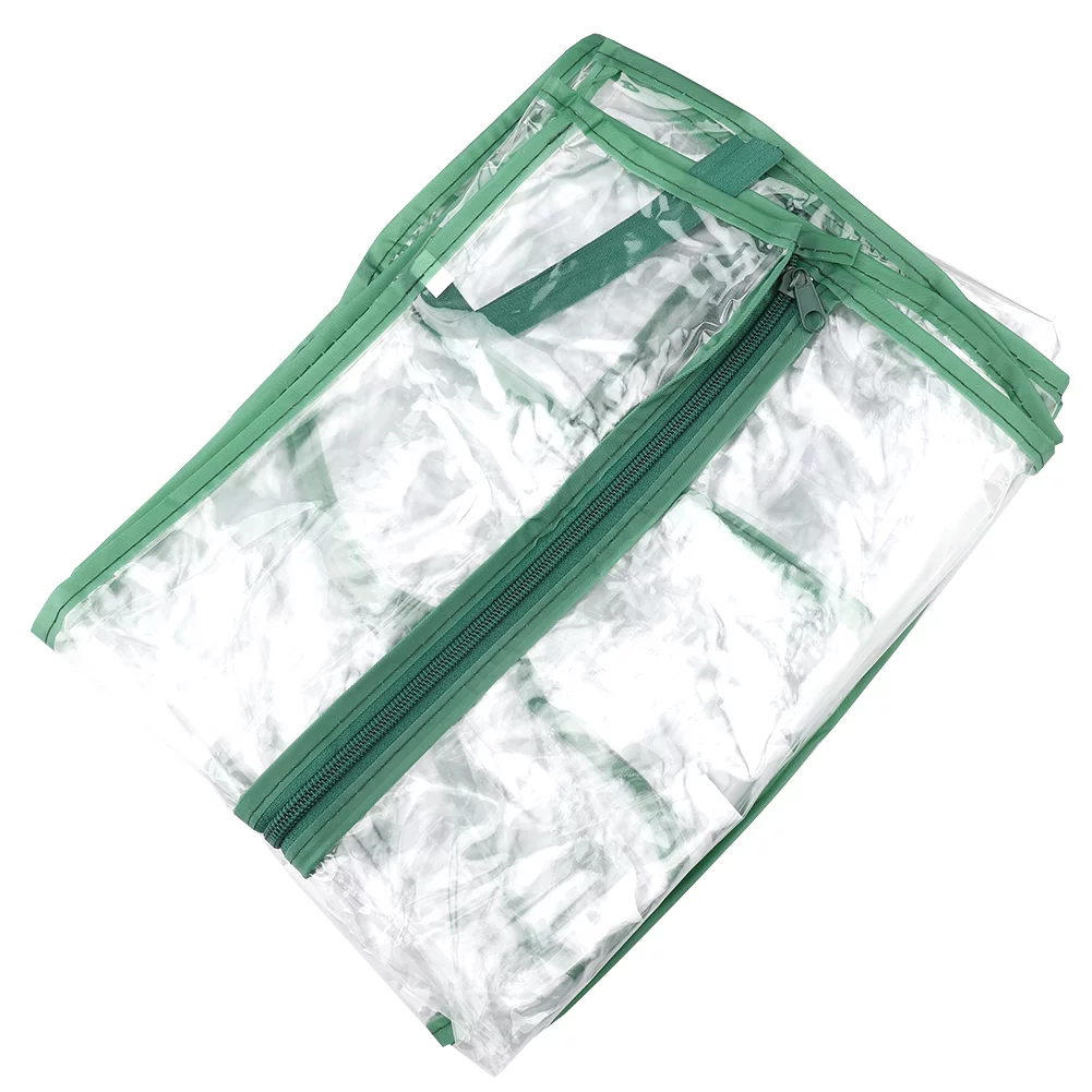 2/3/4/5 Tiers Greenhouse Cover Greenhouse PVC Reinforced Replacement Cover Clear PVC Cover