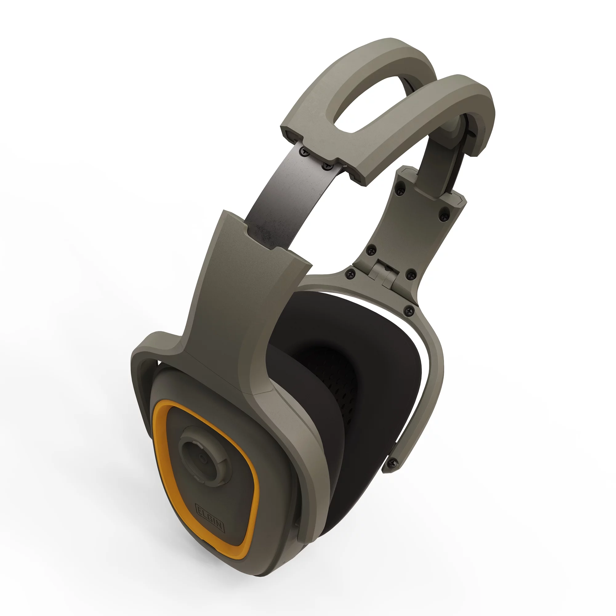 Elgin Rampage Bluetooth Hearing Protection Headphones, OSHA Compliant 25 dB Noise Reduction Safety Ear Muffs, 40+ Hour Rechargeable Battery