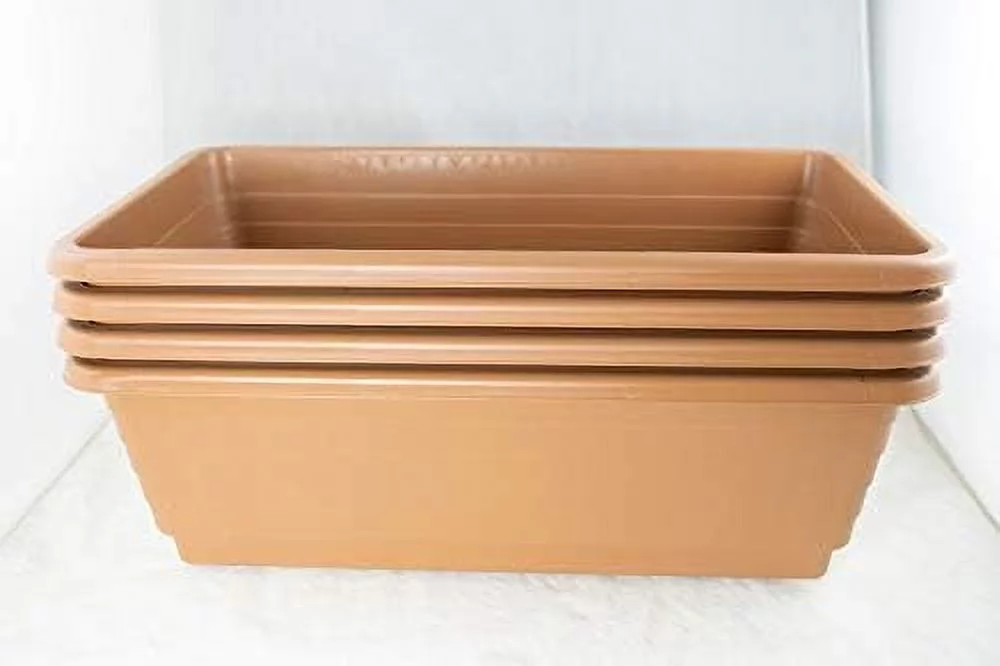 4 Japanese Plastic Bonsai Training Pot/Flower Garden Planter 18