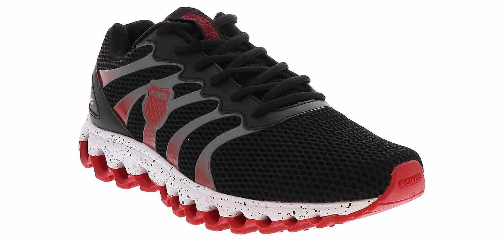 K-Swiss Tubes Comfort 200 Wide-Width Running Shoe Black | 07112-069