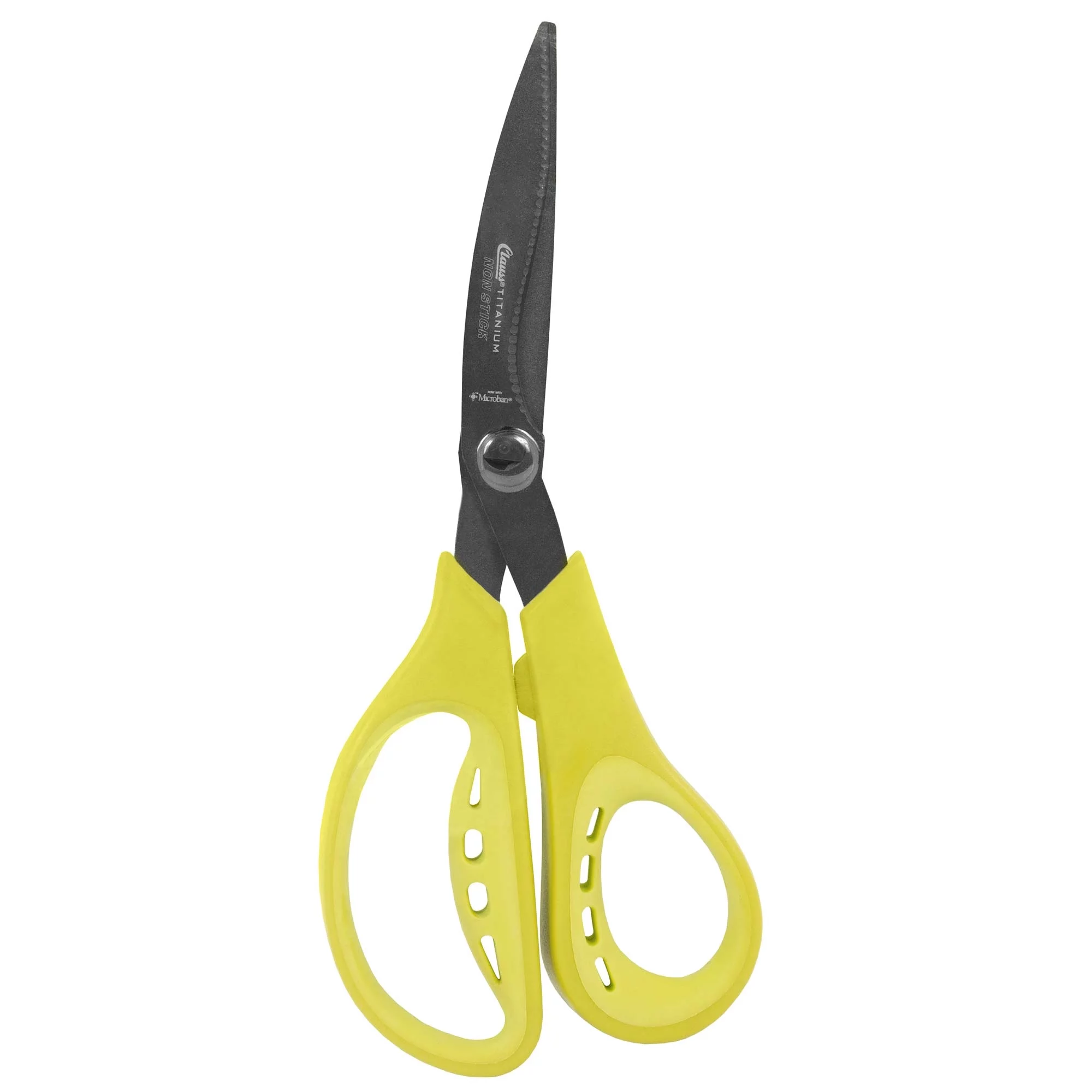 Clauss Airshoc Titanium Non Stick Garden Shear, Green