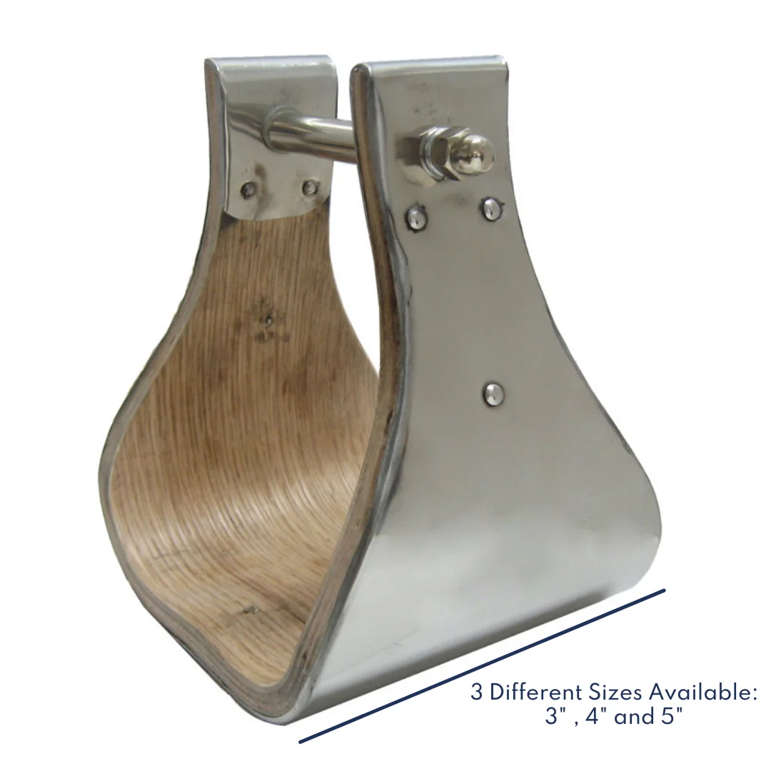 AJ Tack Monel Stirrups 3