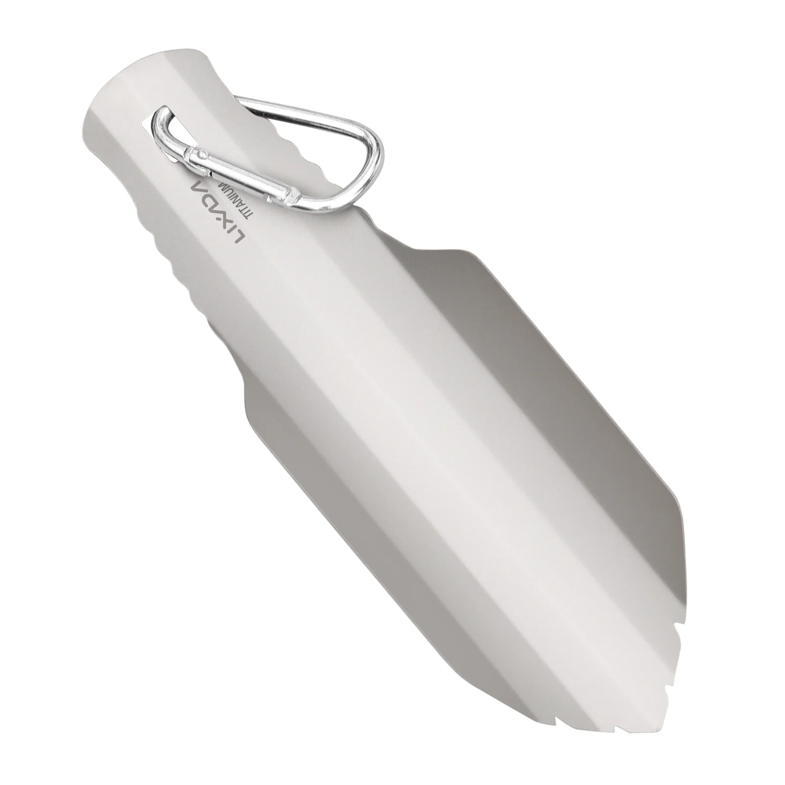 Lixada LixadaGarden Hand Shovel Camping Hiking Backpacking Trowel with Clip