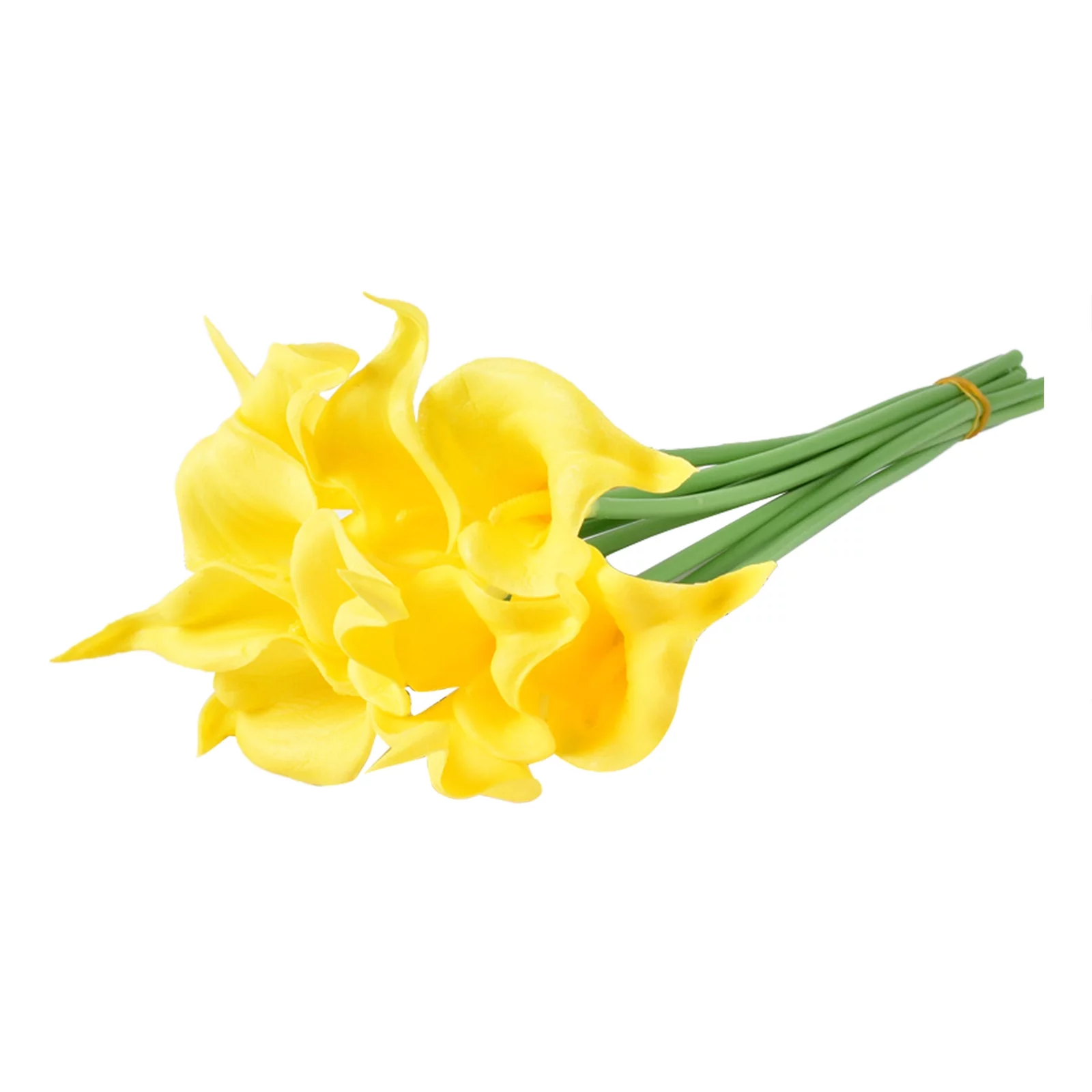 Bnnlsa Artificial Flowers 10Pc Mini Pu Calla Lily Flower Simulation Flower Home Decoration Photography Props