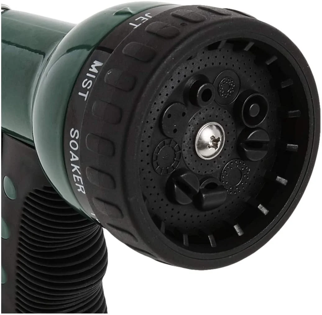 Dramm Available 12704 9-Pattern Revolver Spray Nozzle, Green