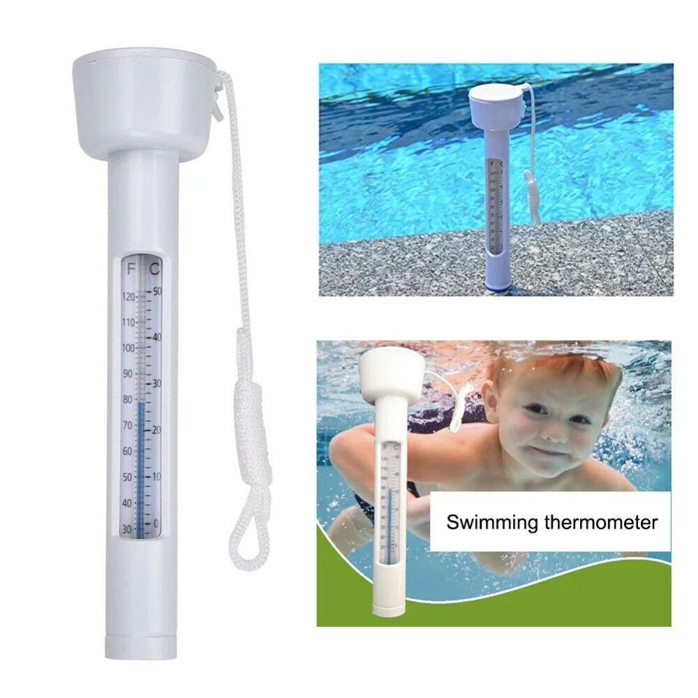 Floating Pool Thermometer, Water Floating Temperature, Thermometer, Outdoor&Indoor Thermometer for Swimming Pools, Spas, Hot Tubs, Fish and Ponds