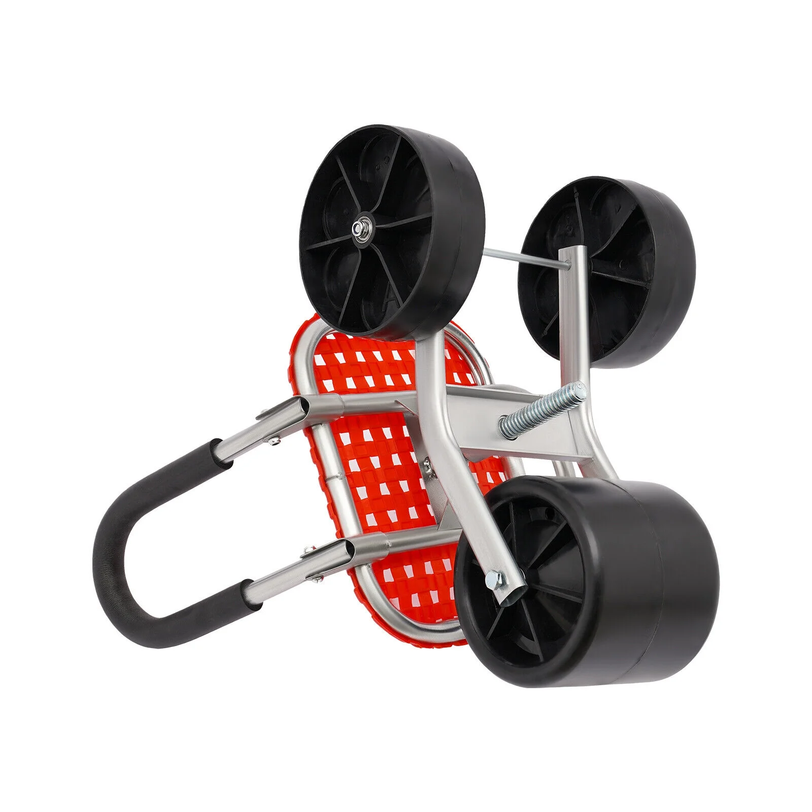 Height Adj. 360° Rotates Gardening Seats W/3 Rolling Wheels Stool Kneeling Pad