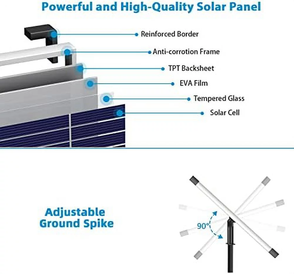 Solar Water Pump Kit 12W - Submersible Solar Fountain Pump with Adjustable Flow - Ideal for Ponds  Gardens  Waterfalls  and Hydroponics - Includes PVC Tubing and 16.4Ft Cord