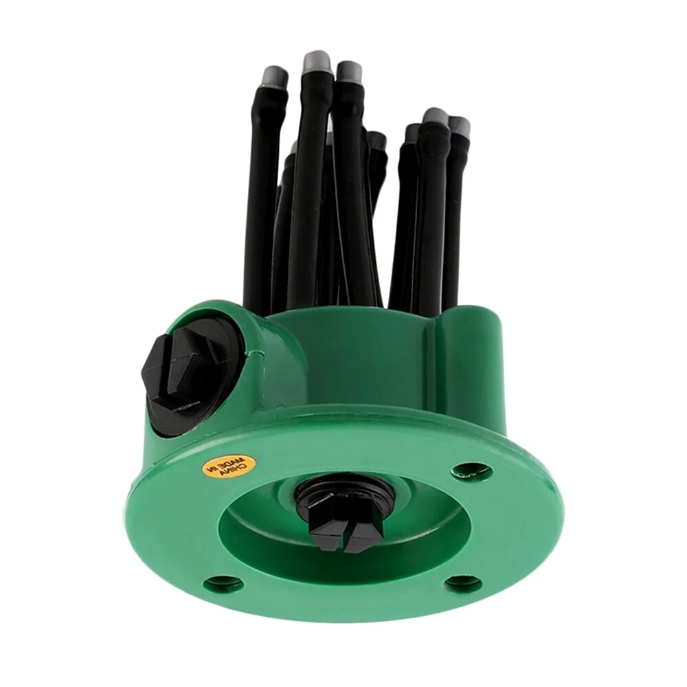 Garden and Lawn Flower Sprinkler 360 Degree Automatic Rotary Spray Nozzle，Irrigation Sprayer Sprinkler Head Flower Watering Sprinkler, Multi Nozzle Lawn Garden Shower, Gardening Tool