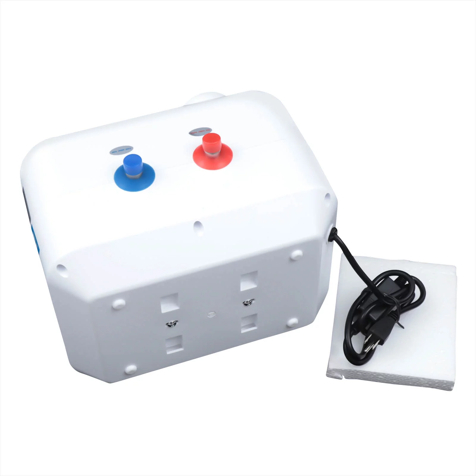 Aiqidi 2.6Gal 1500W Electric Instant Water Heater IPX4 Waterproof RV Kitchen Shower Compact Tank Hot Water Boiler 72℃