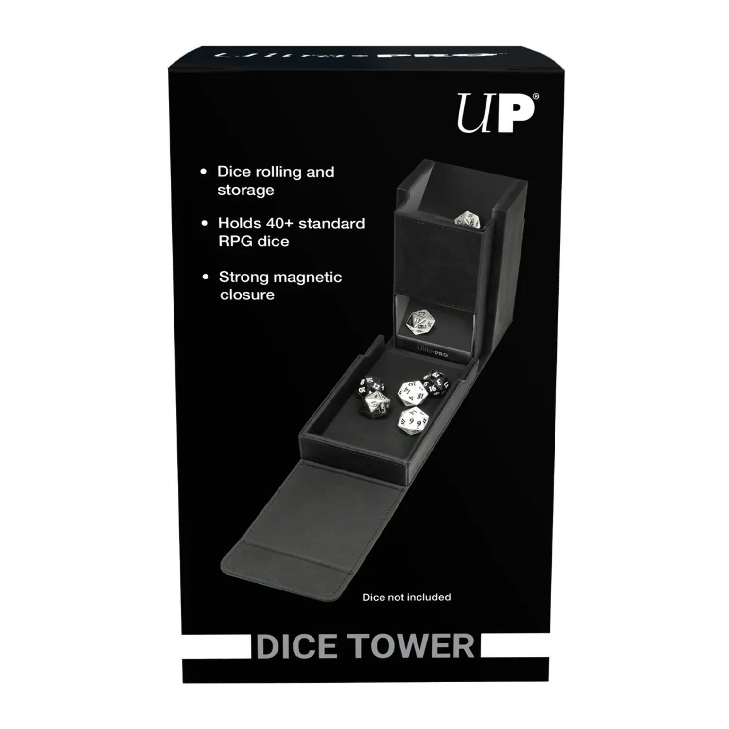 Jet Black Alcove Dice Tower