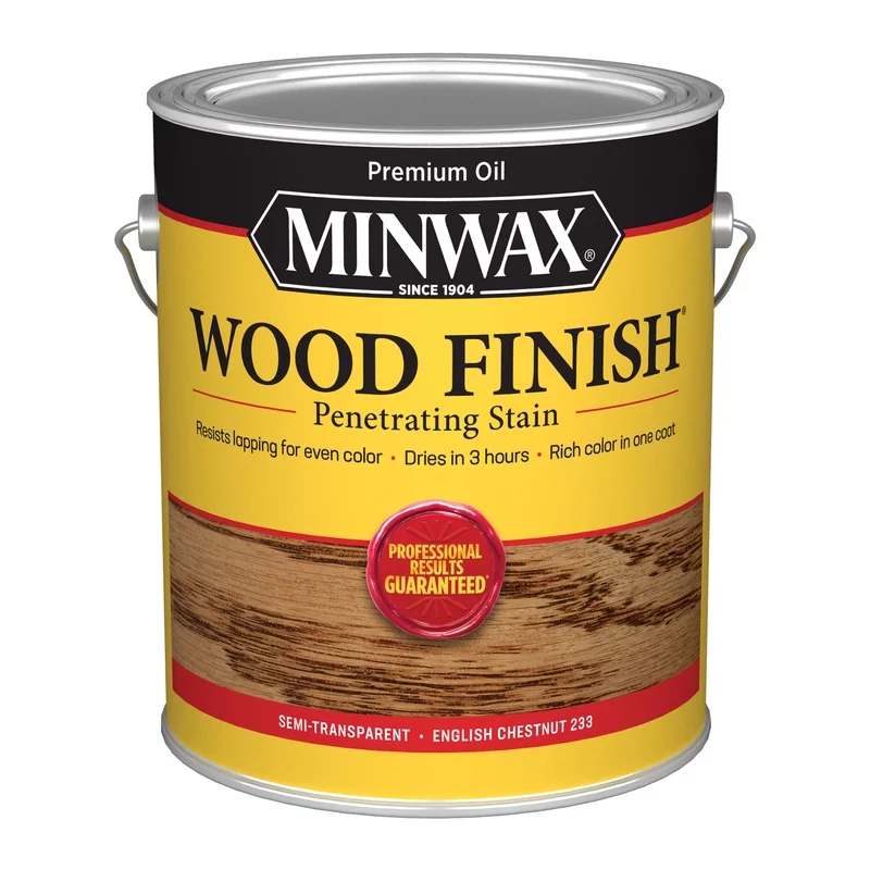Minwax 71087 English Chestnut Wood Finish, 1 Gallon