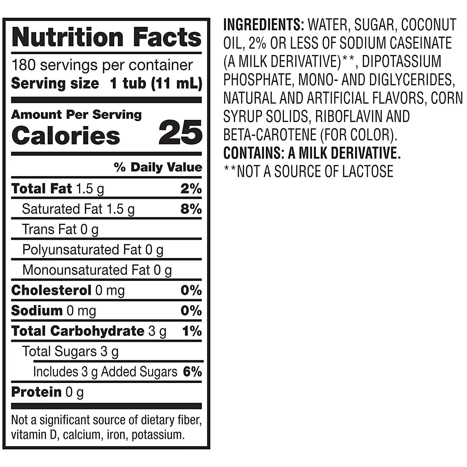 Coffee-Mate NES35012 Irish Creme Coffee-Mate Creamer Bulk - 180 Count