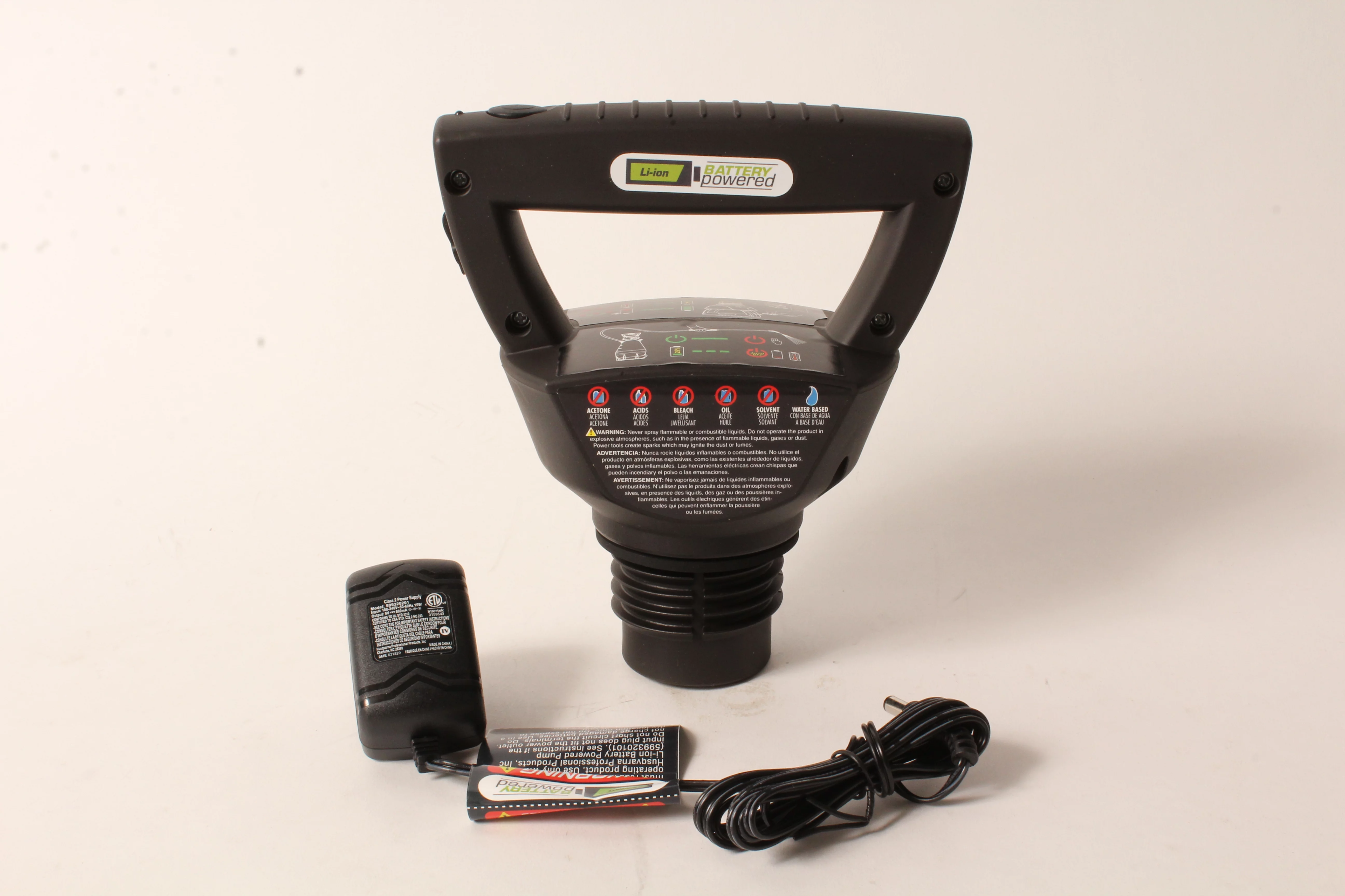 Husqvarna 599408901 7.2V Battery Handle & Charger Retrofit 2 Gal Manual Sprayers