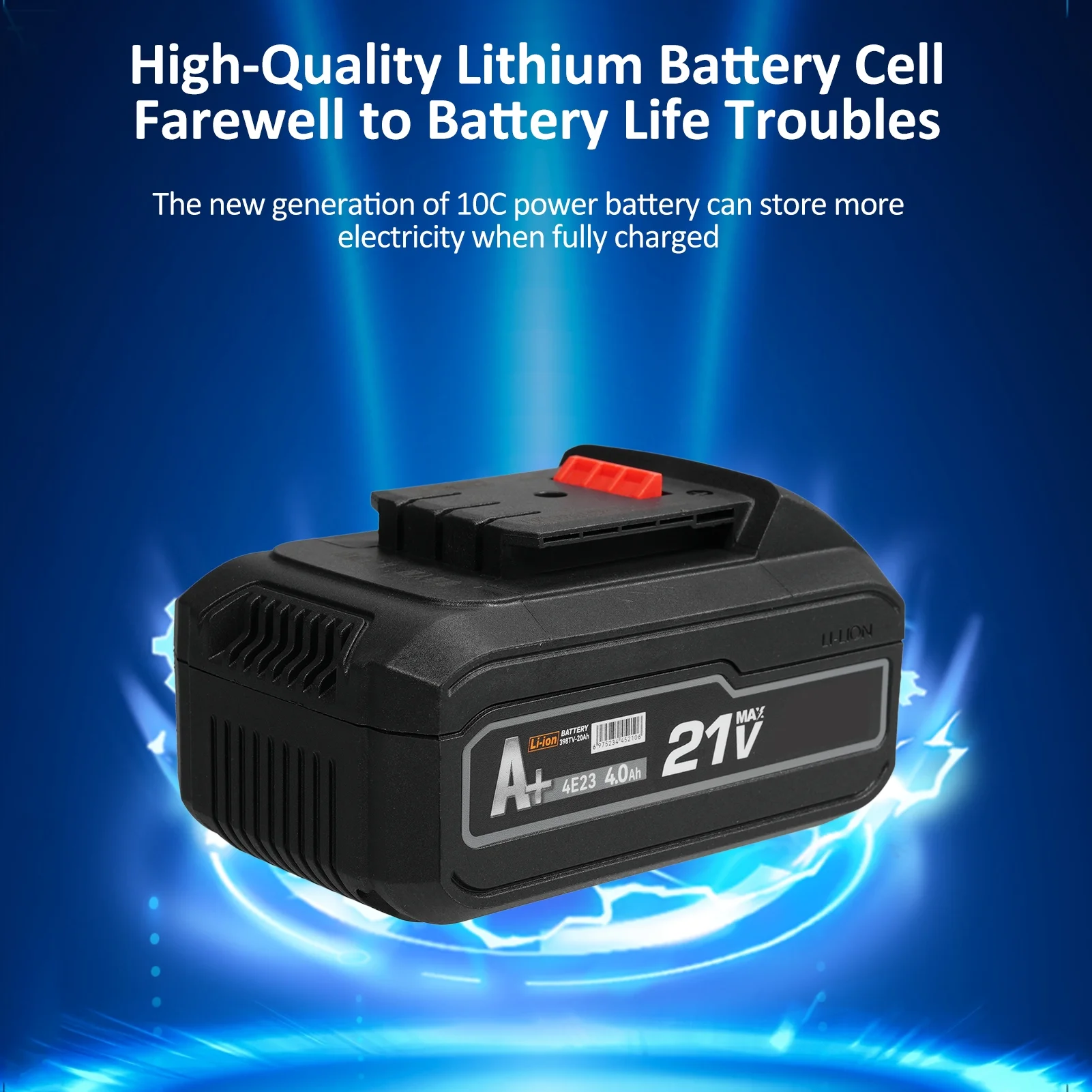 OWSOO Electric chain saw,Chainsaw Battery Powered Battery Powered 398TV Chainsaw 8-INCH Power Battery Splash Wood Battery Wood Power Chainsaw Battery chain saw Chainsaw dless Chainsaw 8-IN