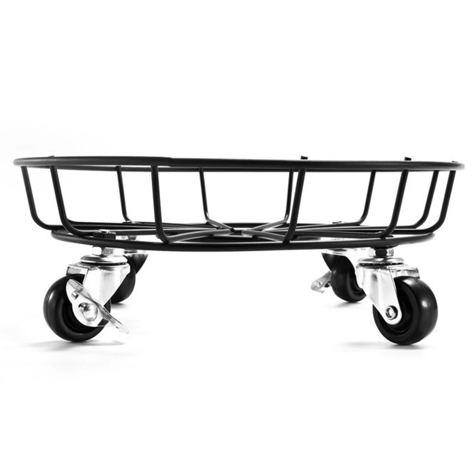 Movable Flower Stand With Wheel Round Flower Pot Base Multi Purpose Household Moving Tray Universal Wheel Flower Pot Base Utility Tool