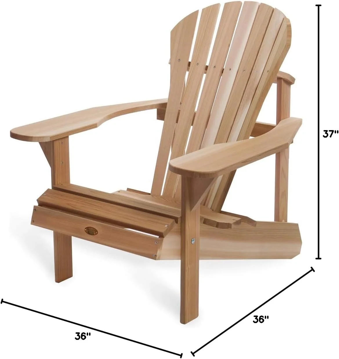 MQLIFEBOOM AT20 Adirondack Cedar Athena Chair