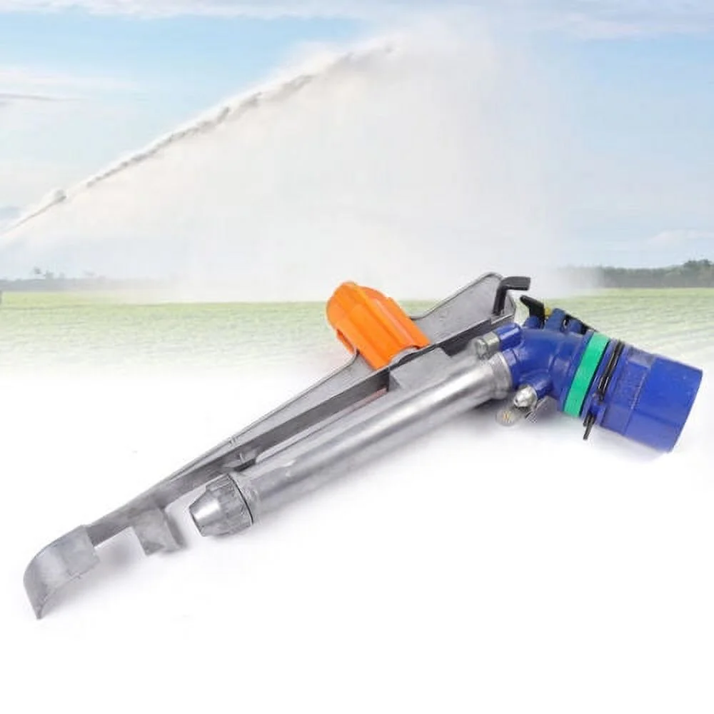 1.5 in Irrigation Sprinkler Large Impact Area Water Spray Gun 360° Adjustable