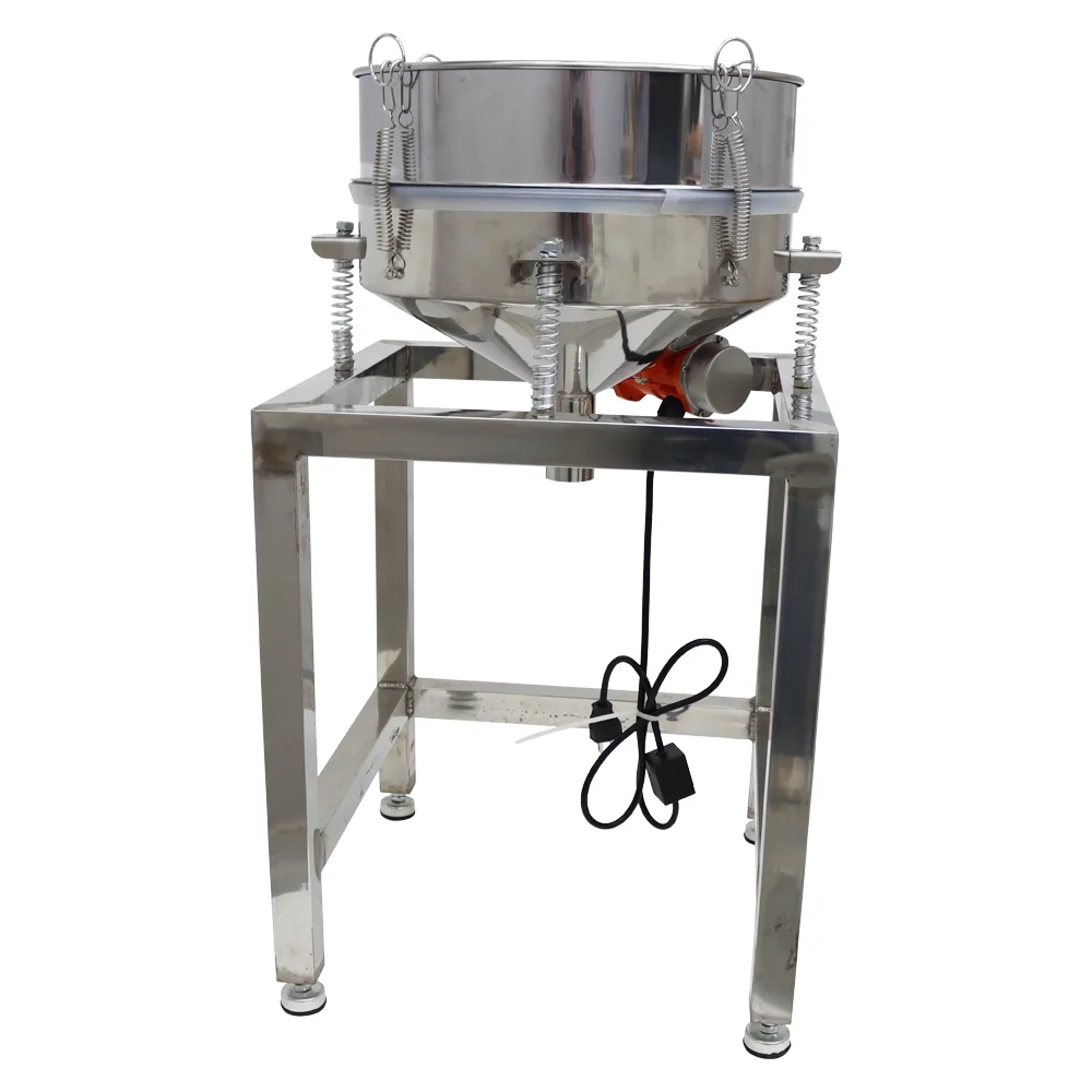Electric Powder Shaker Sieve Vibrating Screen Sifter with 100 Mesh Screen