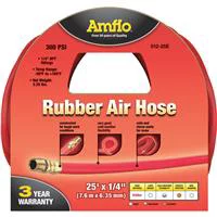 HOSE RUBBER RED 14 X 25